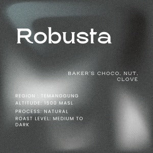 Biji Kopi ROBUSTA Special Espresso - 250 Gram