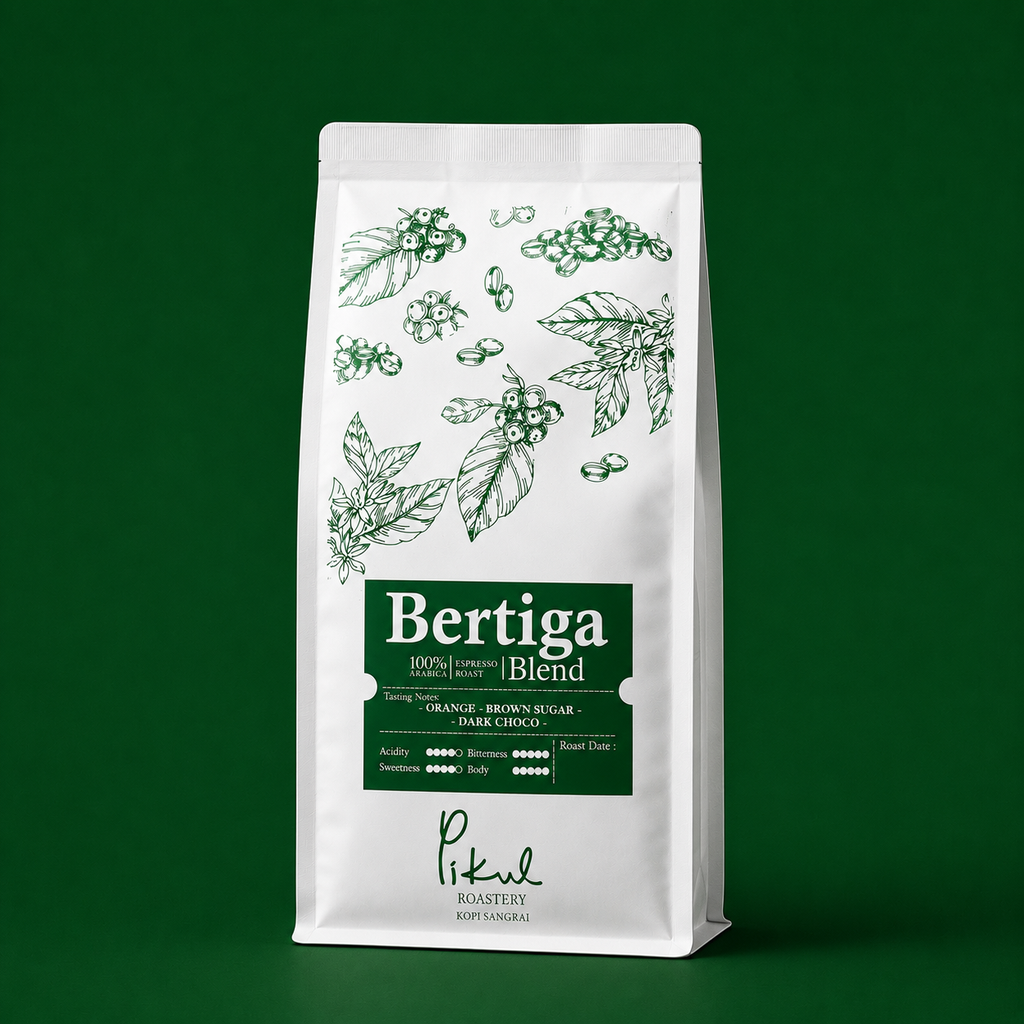 Biji Kopi Speciality BERTIGA BLEND Kopi Spesial Espresso - 250 Gram