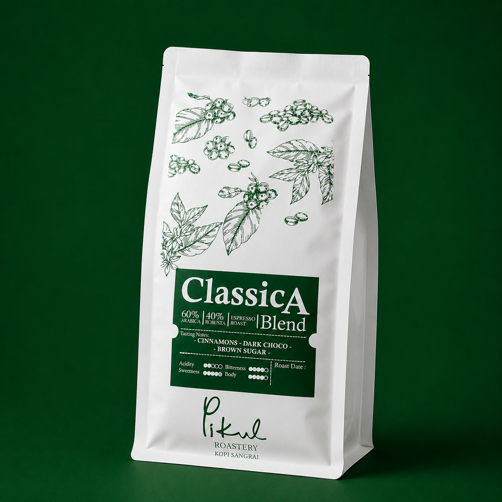 CLASSIC A BIJI KOPI ARABIKA ROBUSTA SPECIAL ESPRESSO - 250 Gram