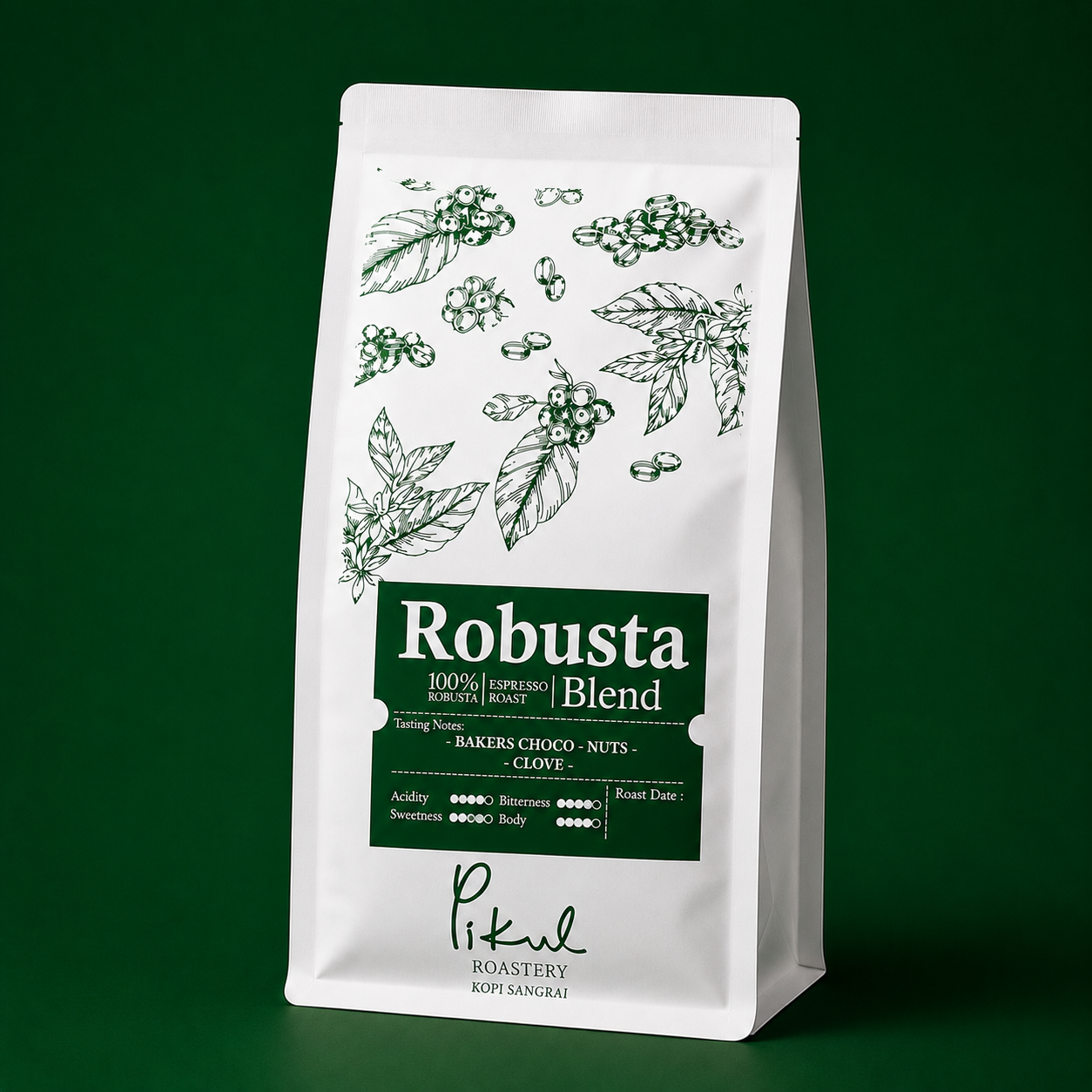 Biji Kopi ROBUSTA Special Espresso - 250 Gram