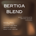 Biji Kopi Speciality BERTIGA BLEND Kopi Spesial Espresso - 500 Gram