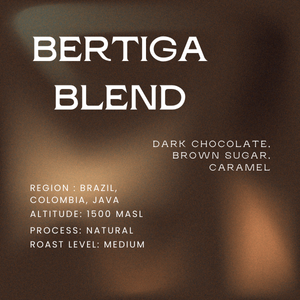 Biji Kopi Speciality BERTIGA BLEND Kopi Spesial Espresso - 250 Gram