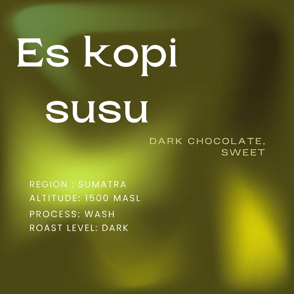 ES KOPI SUSU BLEND Biji Kopi Arabika Special Espresso - 250 Gram