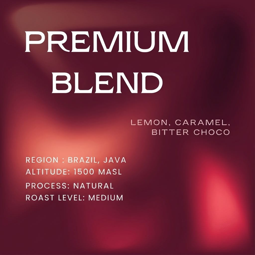 PREMIUM BLEND / Kopi Spesial Espresso - 250 Gram